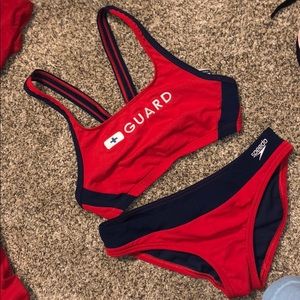 Speedo lifeguard suit